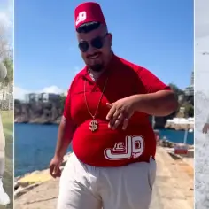 Yasin Cengiz żyje i ma się dobrze, pozując w różnych strojach i sceneriach, od śniegu po plażę.