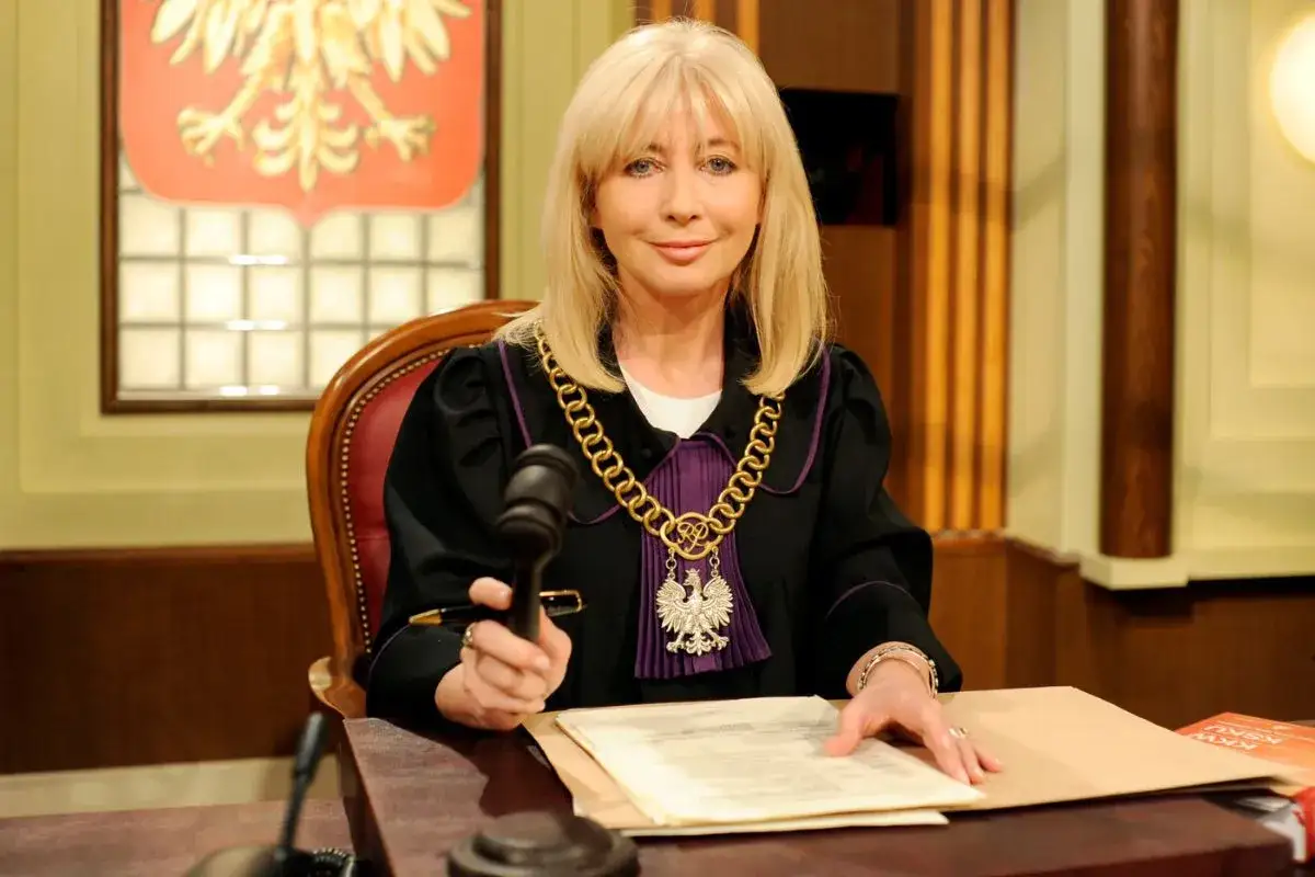 Sędzia Anna Maria Wesołowska, znana z programu