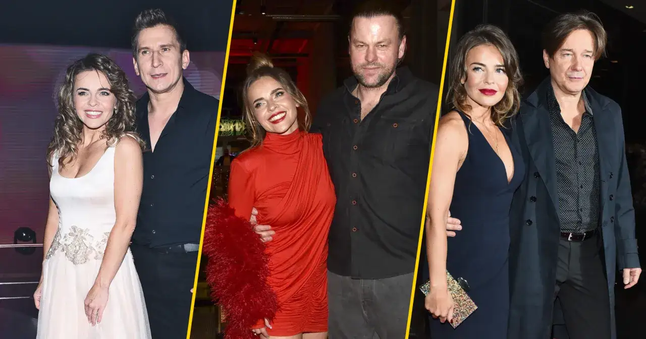 Edyta Herbuś w różnych stylizacjach z partnerami. Ile lat ma Edyta Herbuś? Wiek gwiazdy to 43 lata.