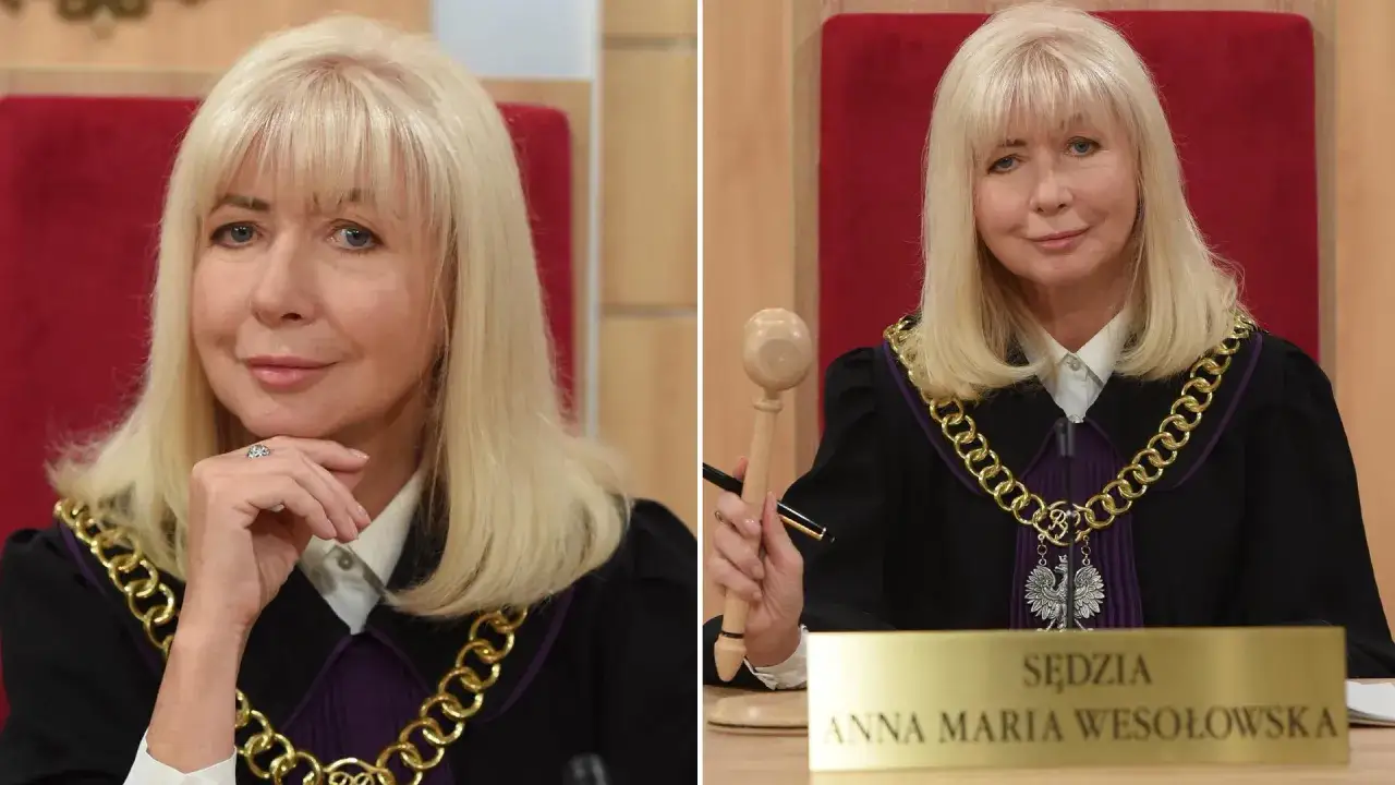 Sędzia Anna Maria Wesołowska, znana z programu