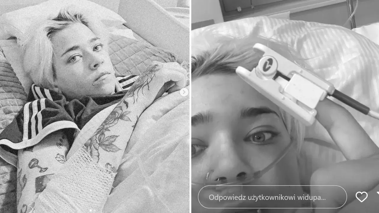 Patrycja Widera walczy z marskością wątroby. W szpitalu, z aparaturą medyczną, pokazuje swoją siłę.